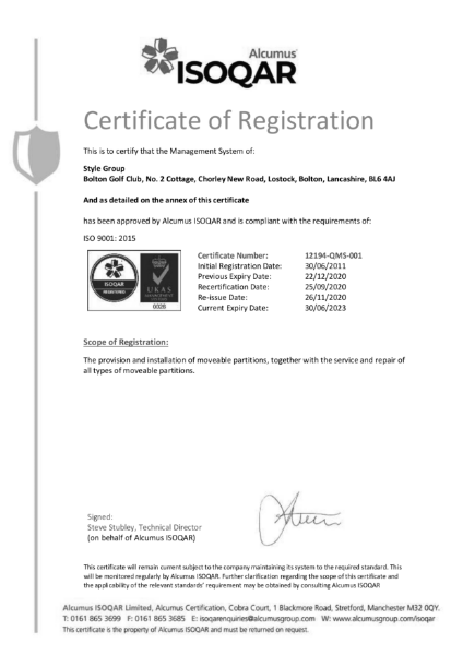 ISO9001:2015