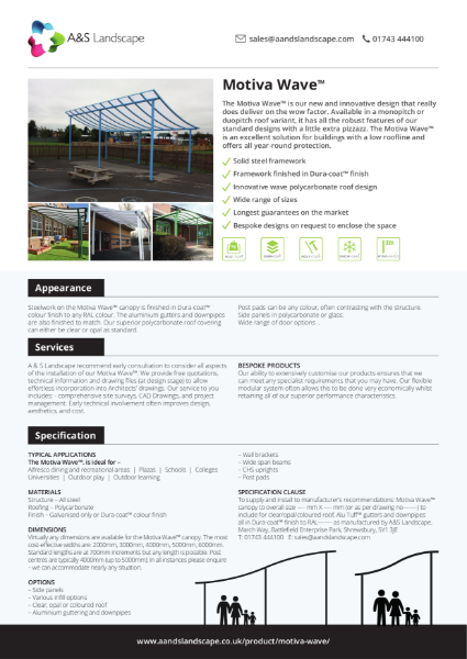 Motiva Wave Product Data Sheet