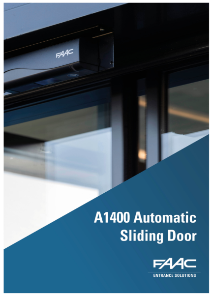 FAAC A1400 Automatic Sliding Door Range