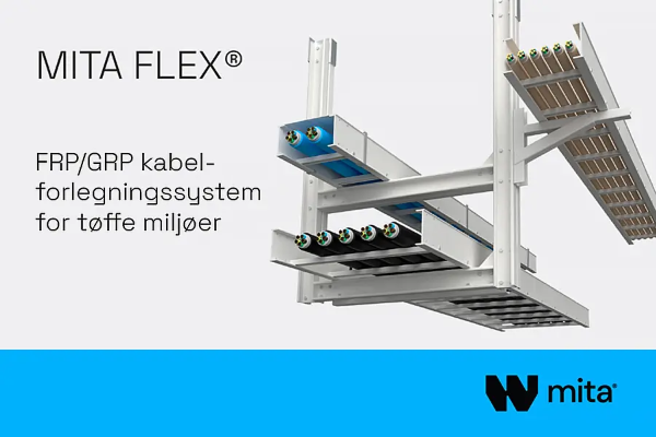 Mita Flex FRP/GRP - Kabelrenne og stigesystem