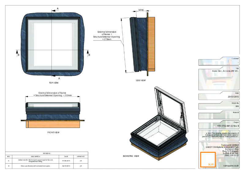 Aero Access PDF Approval Drawings