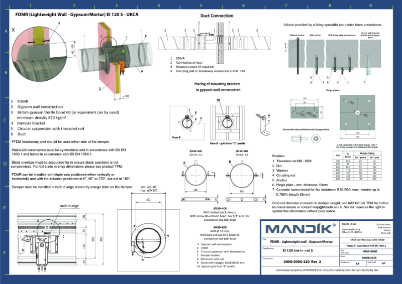 FDMR – Lightweight Wall Gypsum - CID (UKCA)