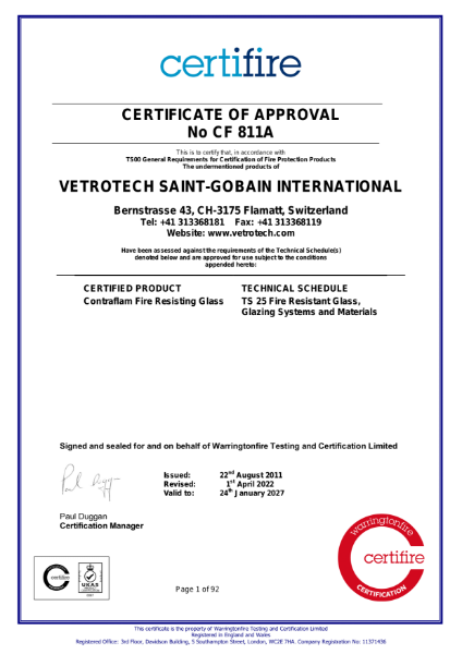 Certifire Certificate