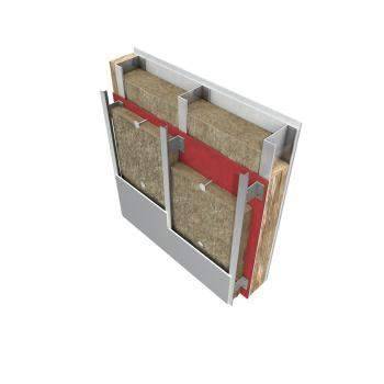 Knauf Insulation - Rocksilk® RainScreen Slab - Rainscreen cavity insulation - Rock Mineral Wool Slab
