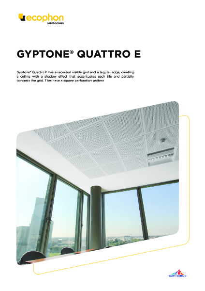 Data Sheet - Gyptone Quattro E
