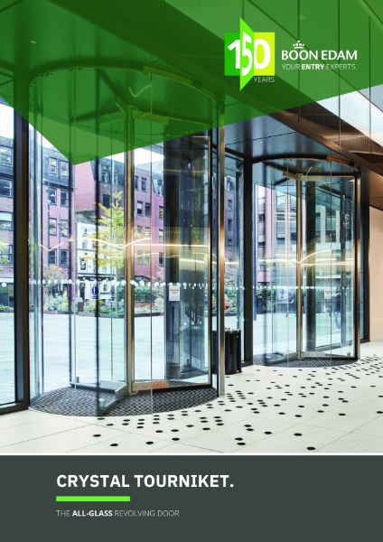 Crystal Tourniket – All-Glass Revolving Door | Brochure