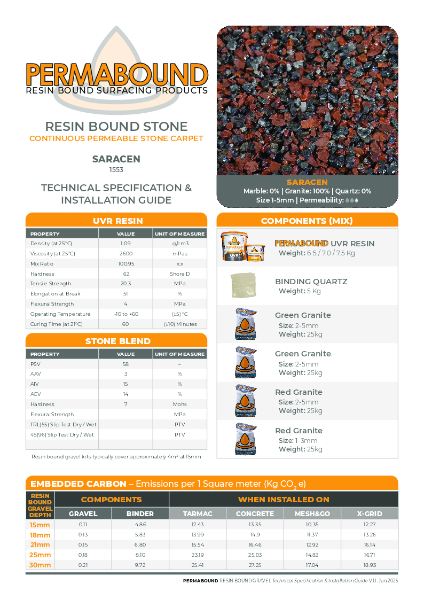 Saracen_1553_Resin_Bound_Stone_TDS_PERMABOUND