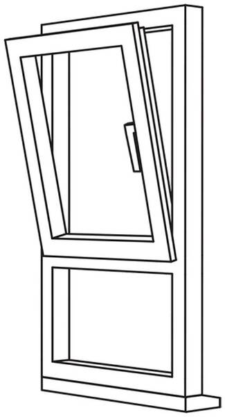 Zendow 5000 Tilt & Turn (Slim Sash) - TT8 Opener/Fixed