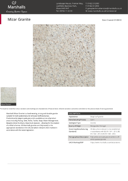 Mizar Granite