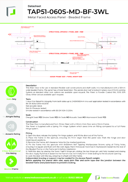 TAP51-060S-MD-BF-3WL