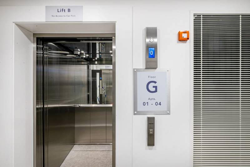 Enhancing accessibility in a converted luxury residential building