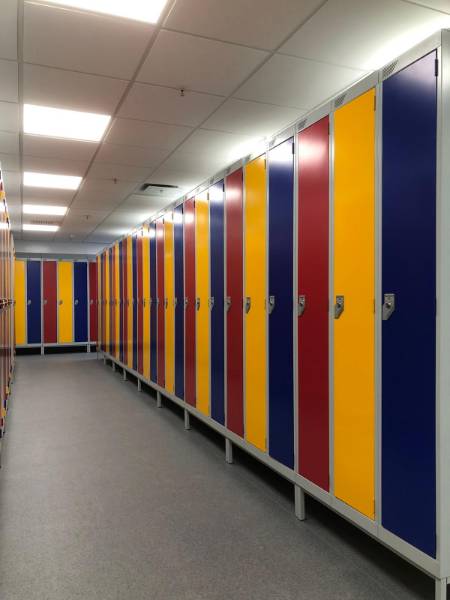 McCormick Haddenham, Staff Lockers and Bench Seating