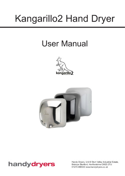 Kangarillo 2 User Manual