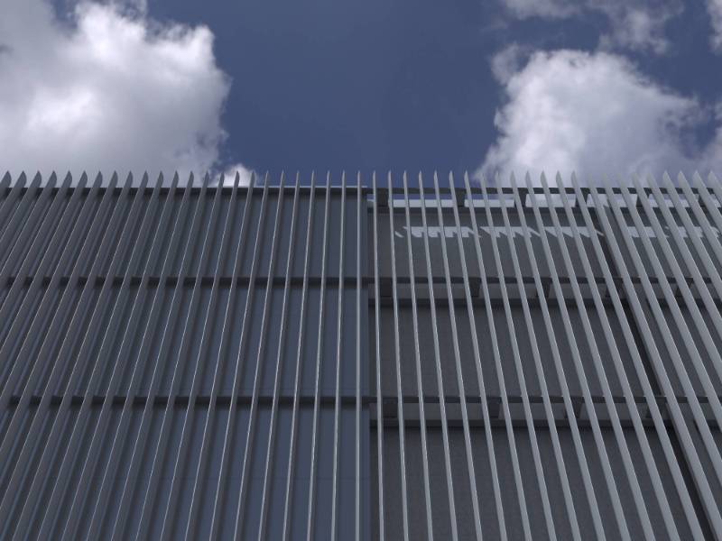 Actua® Fin Façade System - Facade