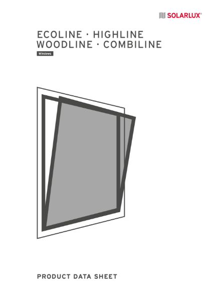 Solarlux Ecoline, Highline, Woodline, Combiline windows insulated