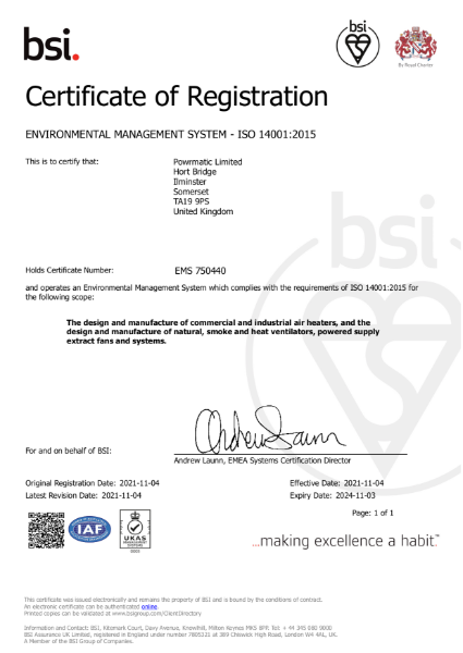 ISO 14001 - EMS 750440