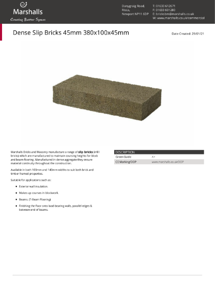 Slip Bricks