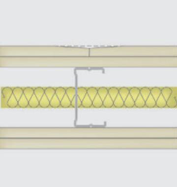 SFS C Stud Double Layer Partition System with 12.5mm Standard Wallboard and 25 mm Insulation | 60 Minutes Fire Rated - Gypsum Board Partition System