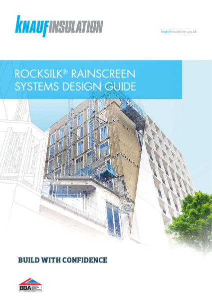 Knauf Insulation Rocksilk® RainScreen Slab - Design Guide