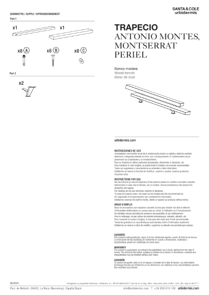 Trapecio Installation Manual