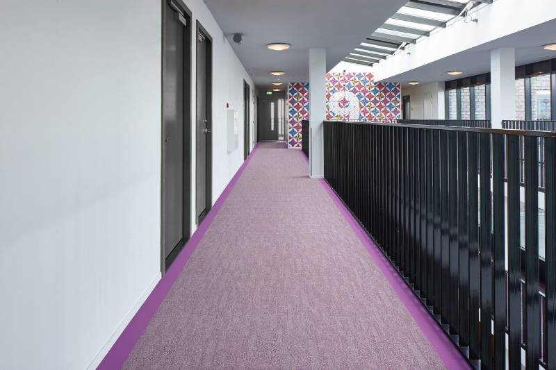 Carpets, carpet tiles, coverings, underlays and mats