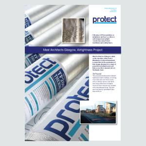 Mast Architects, Glasgow - Airtightness Project