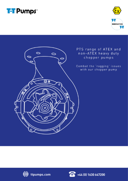 T-T Pumps PTS Range - ATEX and Non-ATEX Booklet