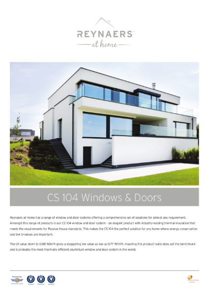 Aluminium Windows for Domestic Market - CS 104