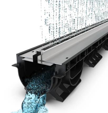 SLOT 100 Stainless T-Type H25  - Linear Slot Drainage Channel