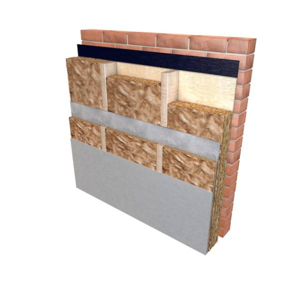 Knauf Insulation - FrameTherm® Roll 40 (Ready-cut) - Timber Frame Insulation