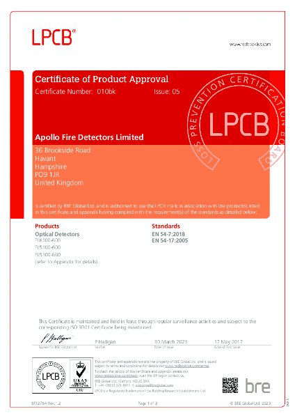 LPCB Certification 