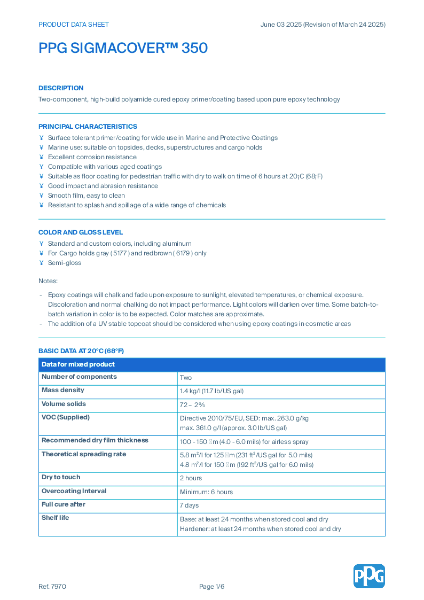 PPG SIGMACOVER™ 350