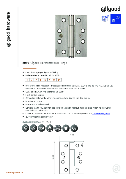 8080 Datasheet Iss06