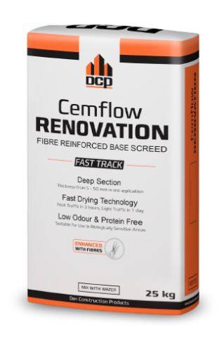 Cemflow Renovation  - Self-Smoothing Cementitious Underlayment