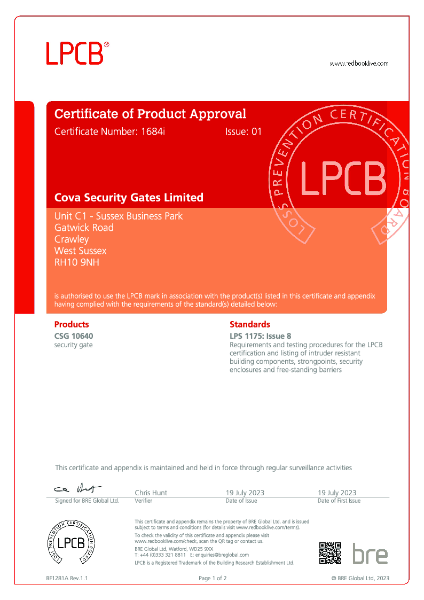 LPCB Certification 
