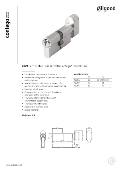 CS7329-Datasheet Issue 9
