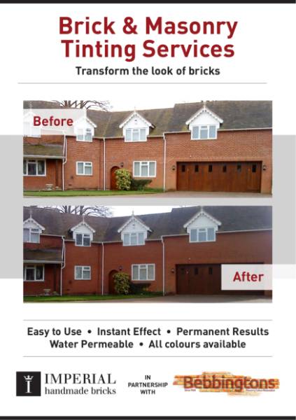 Brick & Masonry Tinting Services