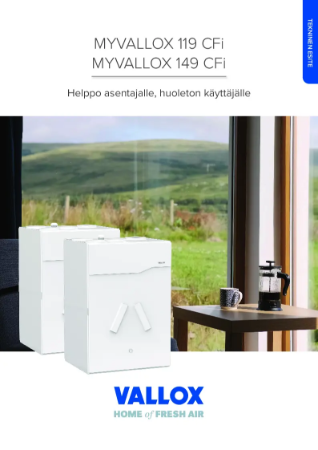 MyVallox119-149 CFi - Tekninen Esite