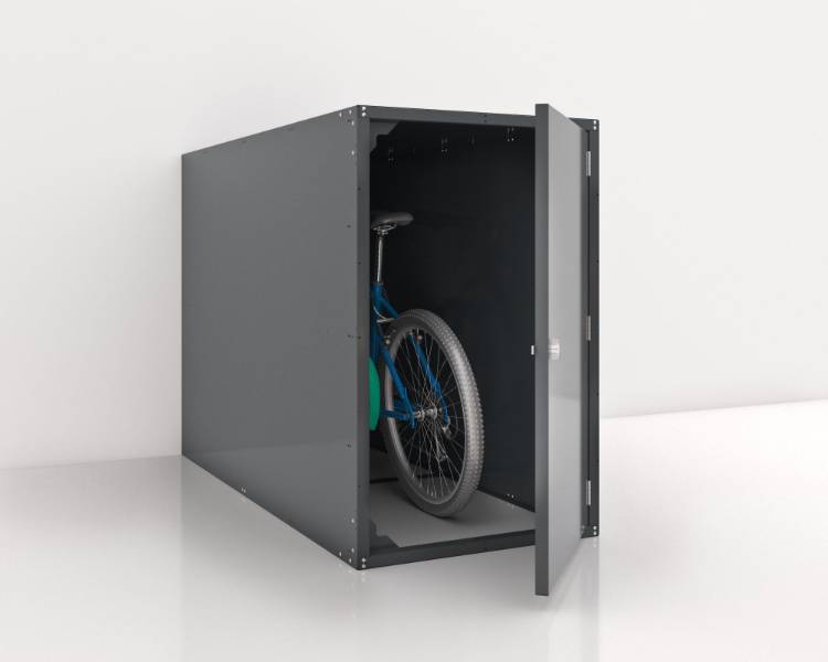 Cycla Bike Locker Horizontal – Single-Sided