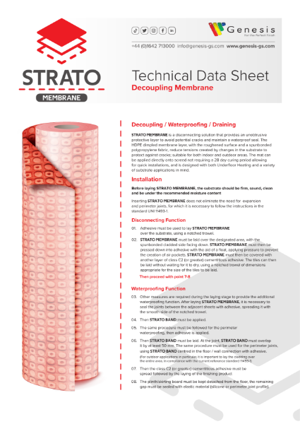 STRATO Technical Datasheet
