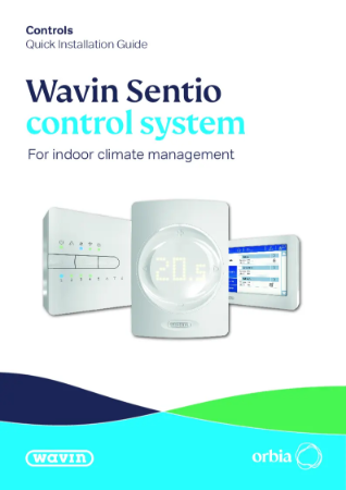 Wavin Sentio Control System - For Indoor Climate Management