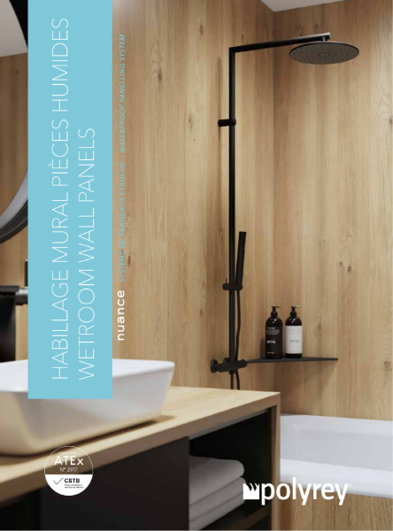 Nuance Wetroom Wall Panelling System