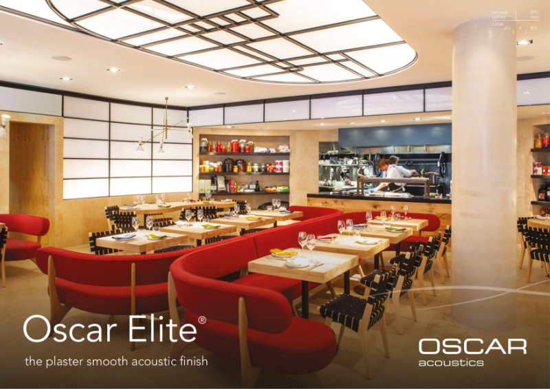 Oscar Elite Brochure - Acoustic Plaster