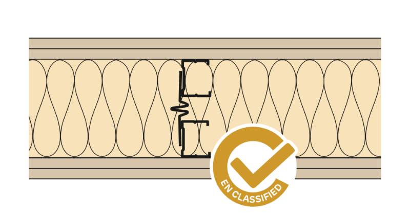 Siniat Twin Frame Metal Stud Partition Twin(AB)-CS50R-215Ld-FFG(200)