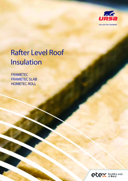 URSA Rafter Level Insulation Technical Brochure