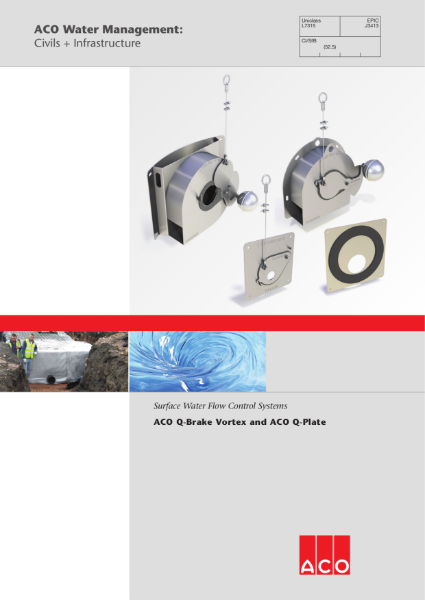 ACO Q-Brake Vortex and Q-Plate brochure