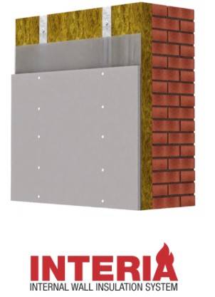 InteriA A2 Rated Internal Wall Insulation System - Internal Wall Insulation System