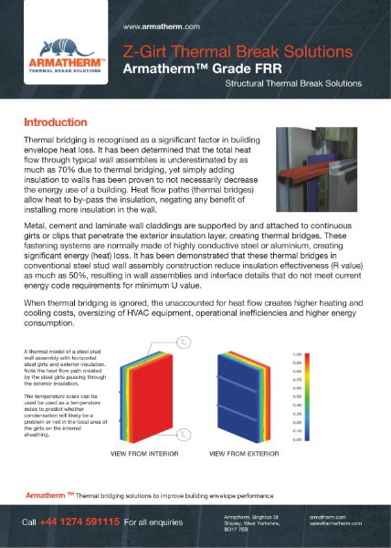 Armatherm Z-Girt - FRR