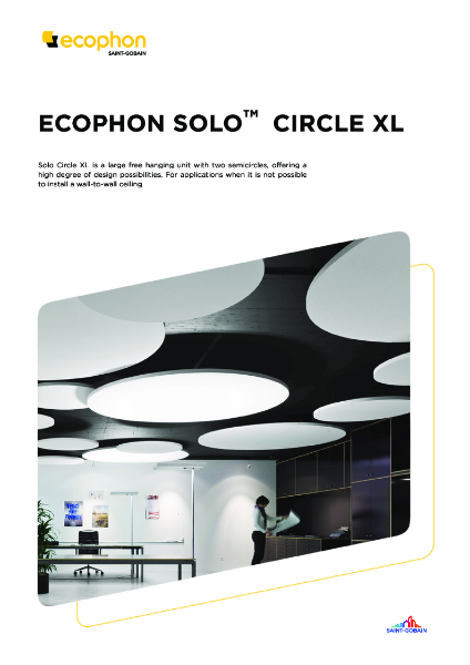 Data Sheet - Solo Circle XL 1600