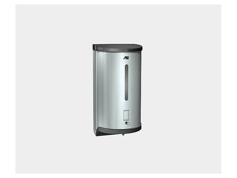 0362 Automatic Liquid Soap and Gel Hand Sanitizer Dispenser – 27 oz. – Satin Stainless Steel – Surface or Stand Mounted